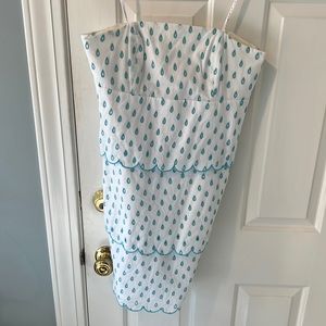 Lilly Pulitzer strapless eyelet dress